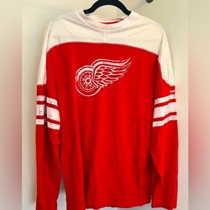 Detroit Red Wings Long-sleeve by Reebok, Size: Medium